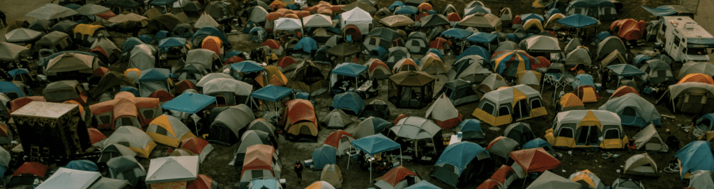 Tent cities in Canada